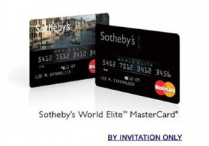 Credit Cards Sothebys World Elite Mastercard